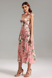 Jayne Floral Printed Midi Dress