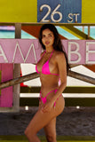 Sunshine Girl Swim Bottom Hot Pink