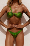 HELLO MOLLY Desert Queen Amanza Swim Bottom Green