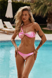 HELLO MOLLY Desert Queen Amanza Swim Top Pink