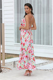 All Season Long Maxi Dress Red