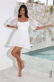 Be A Princess Mini Dress White