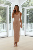 Love The Resort Midi Dress Beige