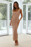 Love The Resort Midi Dress Beige