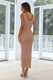 Love The Resort Midi Dress Beige