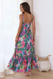 Blossom Garden Maxi Dress Pink