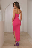 Dancing Around Midi Dress Pink