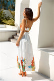 Dandelion Maxi Skirt White