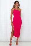 Zarita Midi Dress Fuchsia