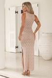 Look Around Me Maxi Dress Beige