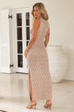 Look Around Me Maxi Dress Beige