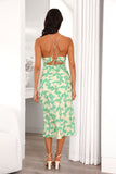 Be Just Like You Midi Dress Green