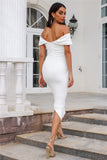 Need A Reason Midi Dress White