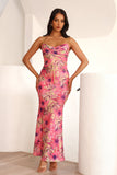 Be The Best Mesh Maxi Dress Pink