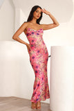 Be The Best Mesh Maxi Dress Pink