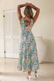 Blissful Luxuries Midi Dress Multi