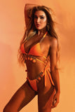 Lupita Shell Bikini - Orange