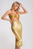 Myella Midi Skirt - Golden