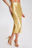 Myella Midi Skirt - Golden