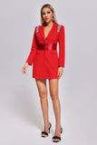 Umi Diamante Blazer Dress