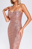 Lindsay Halter Sequin Midi Dress