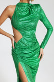 Doreen Sequin Slit Dress