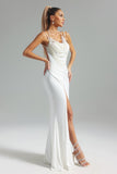 Jayne Pearl Hight Slit Maxi Dress