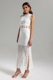 Tinsley Lace Sleeveless Maxi Dress