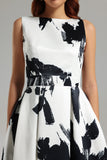 Orisy Sleeveless Printed Midi Dress