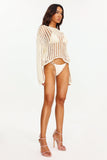 Shaney Knitted Long Sleeve Beach Cover