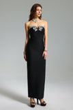 Nunna Diamond Strapless Dress