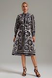 Vla Printed Shirt Dress