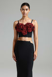 Katya Flowers Corset Top