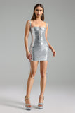 Lelia Sleeveless Sequin Mini Dress