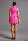 Irene Jacquard Mini Dress