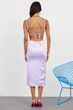 Palm Springs Midi Dress Purple