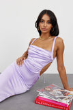 Palm Springs Midi Dress Purple