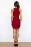 Wine Time Dress Red