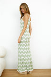 Island Babe Maxi Dress Green