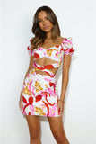 Art Dream Mini Dress Pink