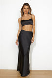 Your Dream Girl Maxi Skirt Black