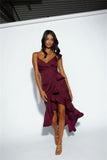 Always Right Midi Dress Wine