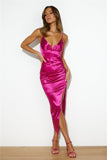 Wear The Glow Midi Dress Pink