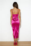 Wear The Glow Midi Dress Pink