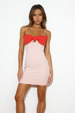 Be My Lover Mini Dress Pink