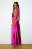 Ballroom Girl Maxi Dress Fuchsia