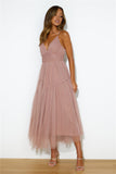 Be Seen In This Midi Dress Pink