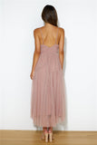 Be Seen In This Midi Dress Pink