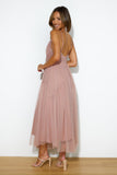 Be Seen In This Midi Dress Pink