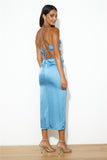 Attention Steal Maxi Dress Blue